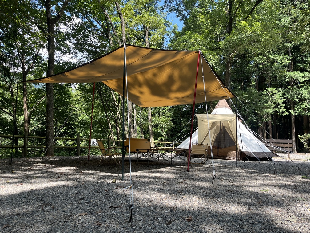 手ぶらでキャンプ・ティピーセット